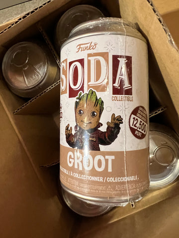 Marvel GROOT GUARDIAN OF THE GALAXY FUNKO SODA VINYL LIMITED EDITION 12,500