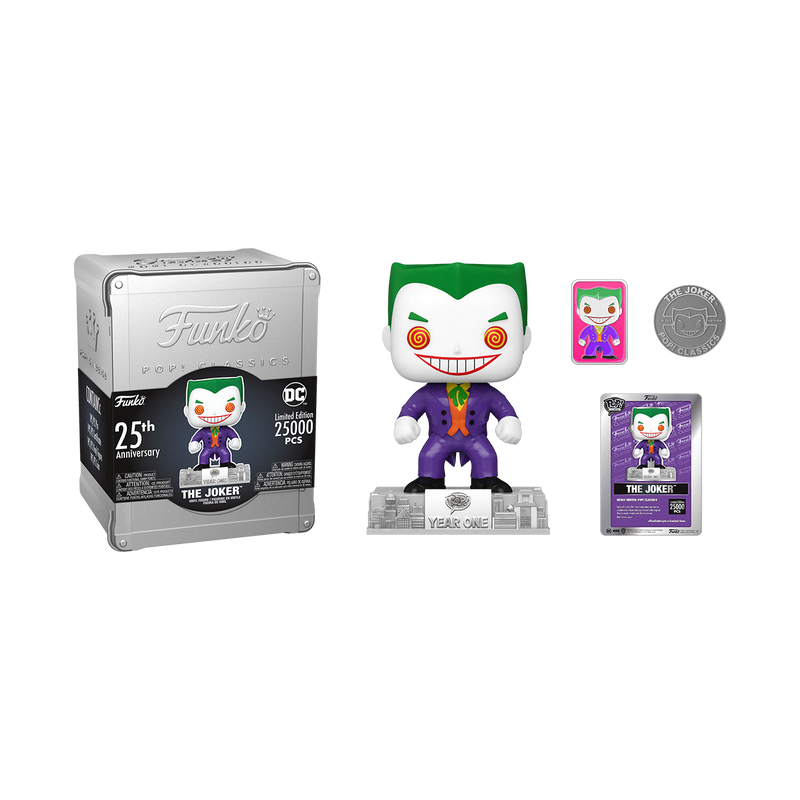 FUNKO POP! CLASSIC FUNKO 25th ANNIVERSARY DC HEROES JOKER LIMITED 25,000 PIECE *PREORDER*