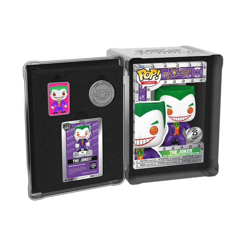FUNKO POP! CLASSIC FUNKO 25th ANNIVERSARY DC HEROES JOKER LIMITED 25,000 PIECE *PREORDER*