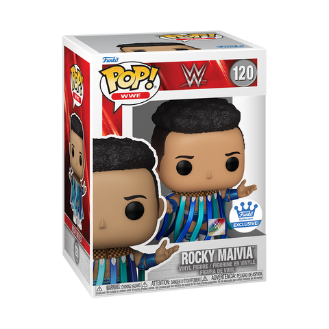 FUNKO POP! WWE METALLIC The Rock - Rocky Maivia #120 [FUNKO SHOP EXCLUSIVE]