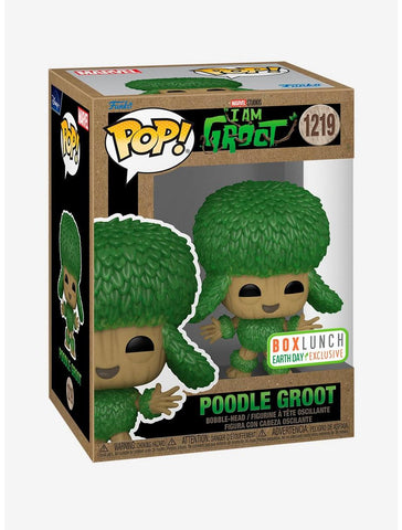 Funko Pop! MARVEL POODLE GROOT EARTHDAY [BOXLUNCH EXCLUSIVE] #1219
