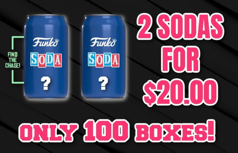FUNKO SODA VINYL Mystery Box LIMITED to 100 only!