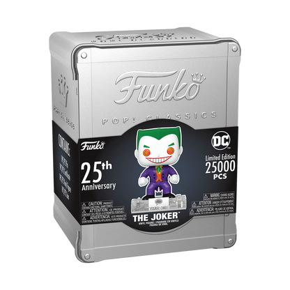 FUNKO POP! CLASSIC FUNKO 25th ANNIVERSARY DC HEROES JOKER LIMITED 25,000 PIECE *PREORDER*