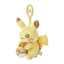 Pokemon - Shiny! Pikachu 30th Anniversary Plush Keychain