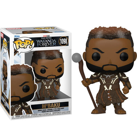 FUNKO POP! MARVEL - WAKANDA FOREVER M'BAKU #1098