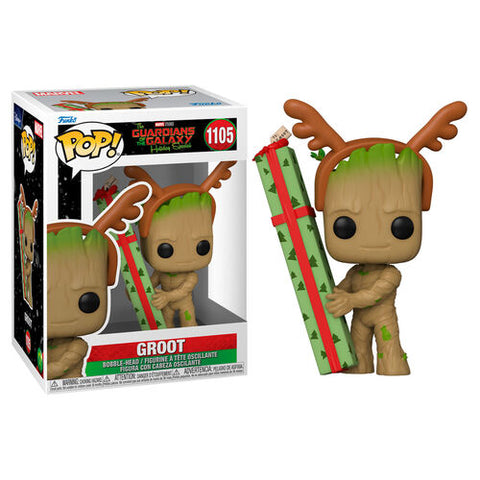 Funko Pop! Marvel Guardians of the Galaxy Holiday Special: GROOT #1105