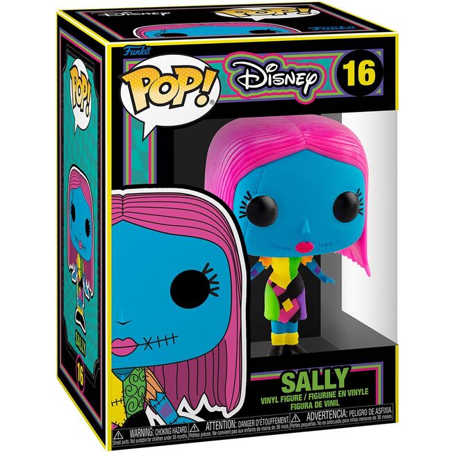 FUNKO POP! DISNEY The Nightmare Before Christmas SALLY Blacklight