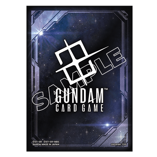 Gundam CG Official Card Sleeves - Space Black