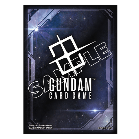 Gundam CG Official Card Sleeves - Space Black