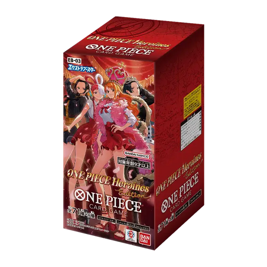 One Piece TCG - EB-03 Heroines Edition Japanese Booster Box