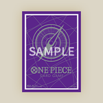 One Piece TCG Limited Card Sleeves - Purple & Silver