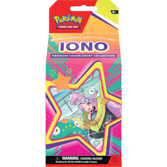 Pokemon TCG - Iono Premium Tournament Collection Box