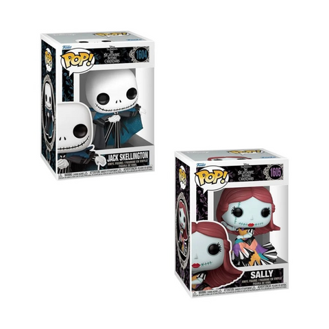 Funko Pop! Disney: Nightmare Before Christmas - Jack Skellington #1604 / Sally #1605 *PREORDER*