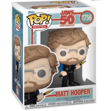 Funko Pop! Movies: Jaws - Great White Shark / Quint / Matt Hooper
