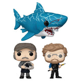 Funko Pop! Movies: Jaws - Great White Shark / Quint / Matt Hooper