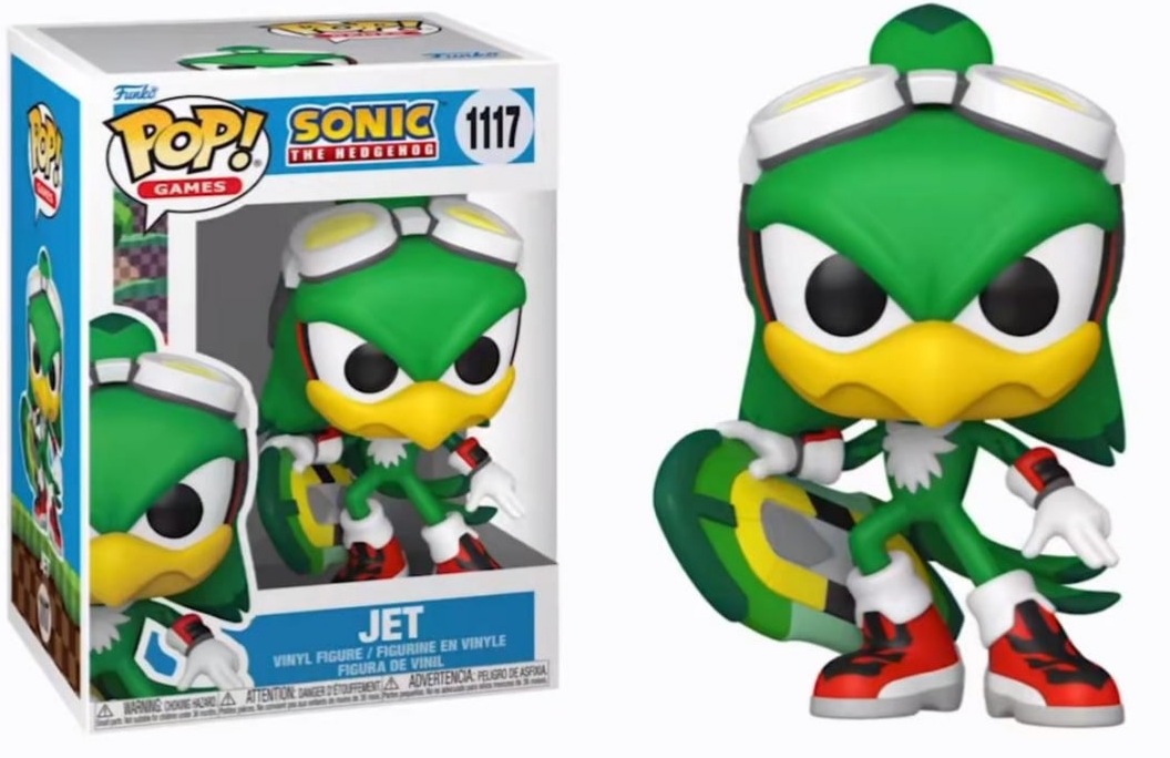 Jet Sonic Ver.3(ジェットソニック3) Funko Pop! Games: Sonic The Hedgehog - Jet / Blaze / Neo Metal