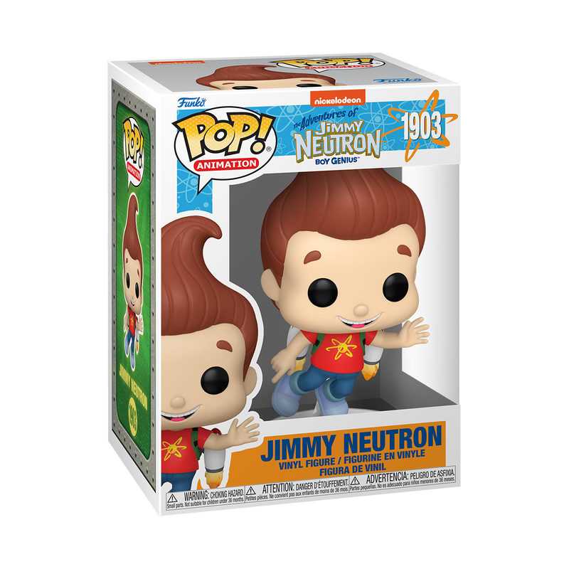 Funko Pop! Nickelodeon: Jimmy Neutron - Jimmy Neutron / Carl Wheezer / Sheen Estevez *PREORDER*