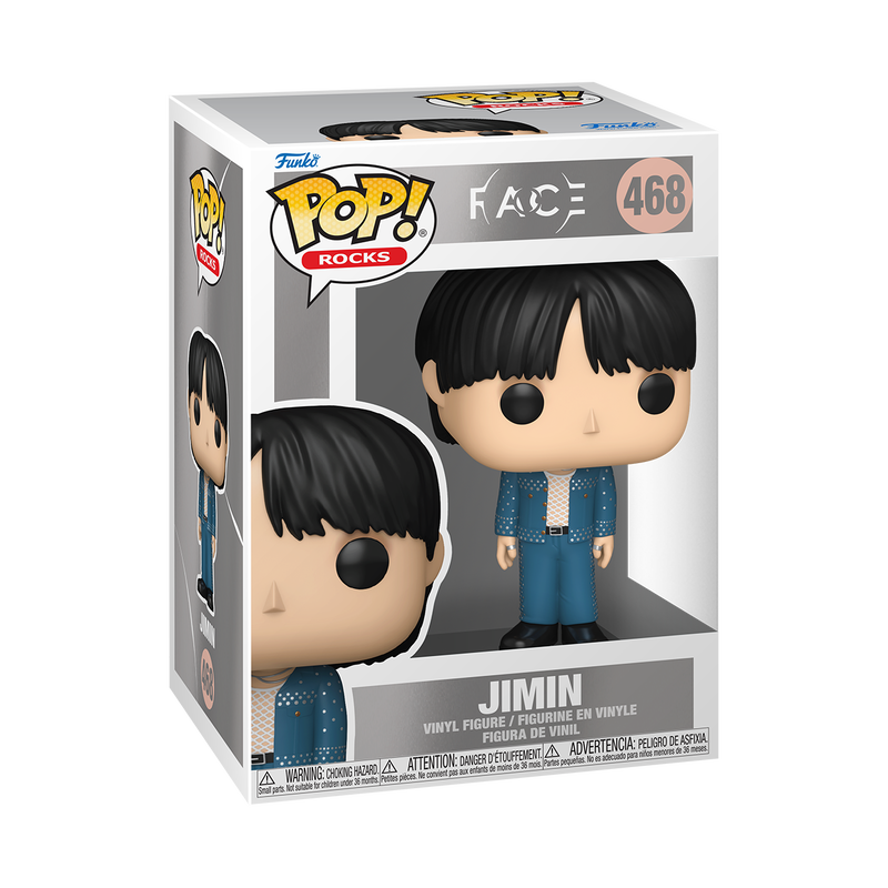 Funko Pop! Rocks: BTS (Solos) - RM / Jin / Agust D / J-Hope / Jimin / Jung Kook / V