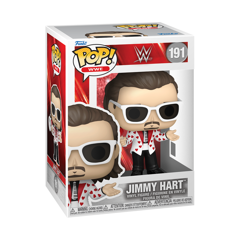 Funko Pop! Sports: WWE - Eric Bischoff / Lita / Dwayne "The Rock" Johnson / "Stone Cold" Steve Austin / Jimmy Hart / Triple H