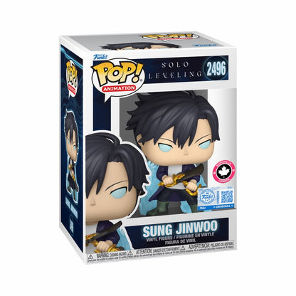 Funko Pop! Anime: Solo Leveling - Sung Jinwoo #2496 [MyPops Canada Exclusive] *PREORDER*