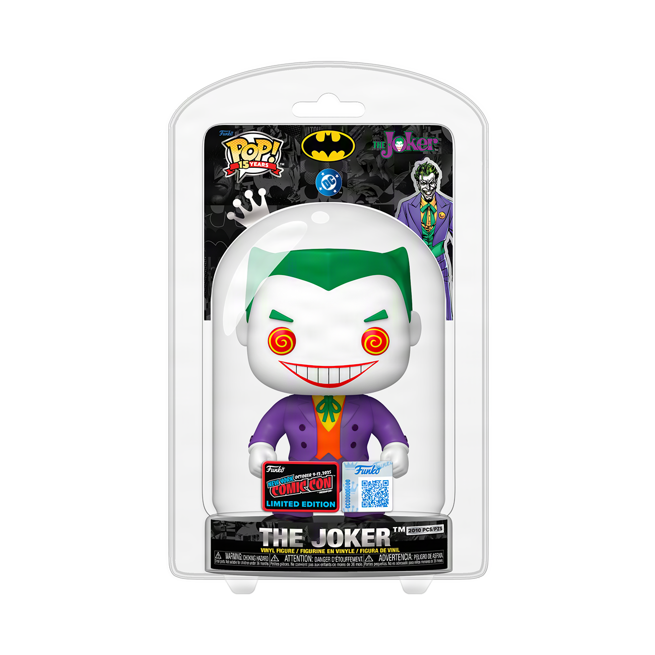 Funko Pop! Funko - clamshell The Joker [2025 New York Comic Con NYCC Official Convention Exclusive] *PREORDER*