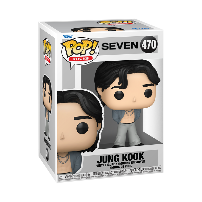 Funko Pop! Rocks: BTS (Solos) - RM / Jin / Agust D / J-Hope / Jimin / Jung Kook / V