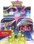 POKEMON - SCARLET & VIOLET - PALDEAN FATES - MINI TINS DISPLAY