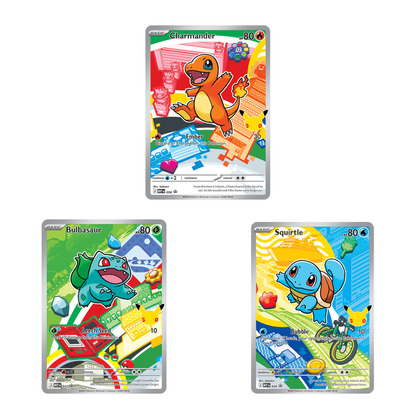 Pokemon TCG - First Partners Single Cards / 3pc Set