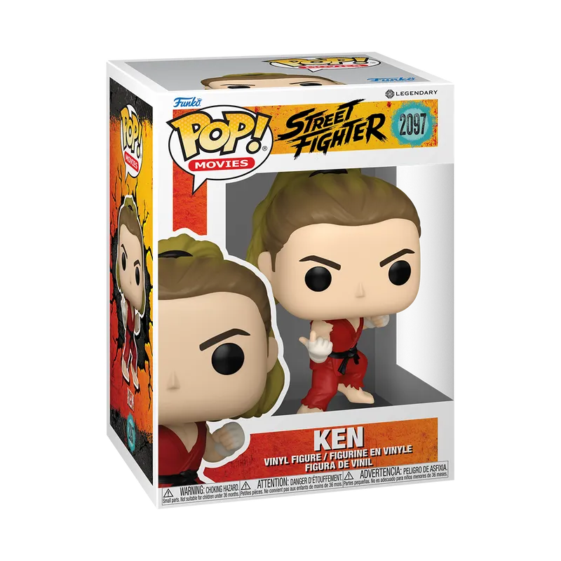 Funko Pop! Movies: Street Fighter - Ken #2097