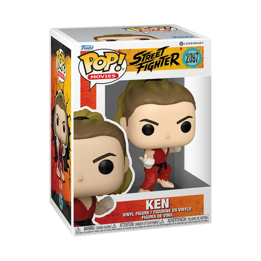 Funko Pop! Movies: Street Fighter - Ken #2097