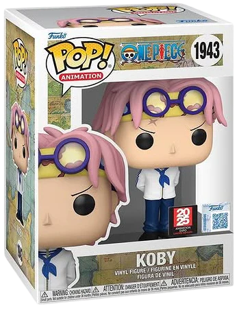 Funko Pop! Anime: One Piece - Koby #1943 [2025 Animation Expo Exclusive]