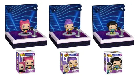 Funko Pop! Movies: K-Pop Demon Hunters - Stages Mini-Figure: Mira / Rumi / Zoey