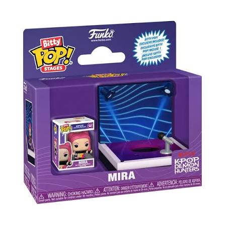 Funko Pop! Movies: K-Pop Demon Hunters - Stages Mini-Figure: Mira / Rumi / Zoey