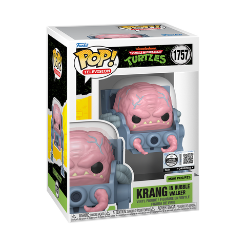 Funko Pop! Television: Teenage Mutant Ninja Turtles - Krang In Bubble Walker #1757 [Funko Limited Edition - 3,500pcs] *PREORDER*
