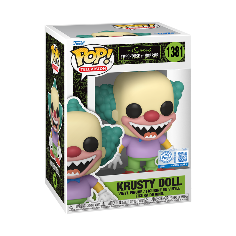 Funko Pop! Television: The Simpsons - Krusty Doll #1381 [Funko Special Edition]
