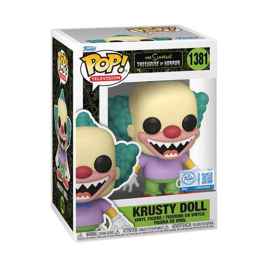 Funko Pop! Television: The Simpsons - Krusty Doll #1381 [Funko Special Edition]