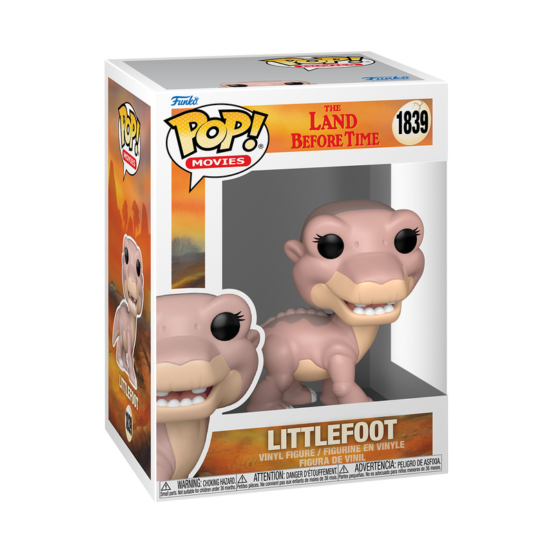 Funko Pop! Movies: The Land Before Time - Ducky / Cera / Littlefoot / Littlefoot with Treestar