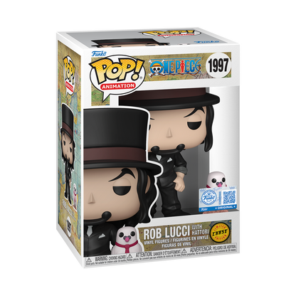 Funko Pop! Anime: One Piece - Rob Lucci with Hattori #1997 [Toy Temple Exclusive] *PREORDER*