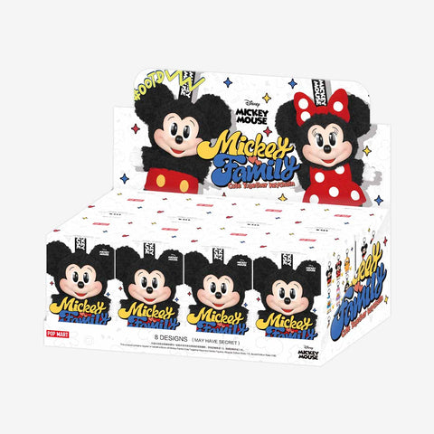 PopMart: Mickey Family - "Cute Together" Series Vinyl Plush Mystery Blind Gacha Box *PREORDER*