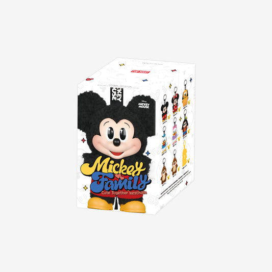 PopMart: Mickey Family - "Cute Together" Series Vinyl Plush Mystery Blind Gacha Box