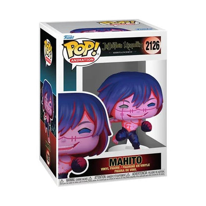 Funko Pop! Anime: Jujutsu Kaisen (Shibuya Incident) - Jogo / Mahito (Drill) / 6" Mahoraga / Aoi Todo (Kick)