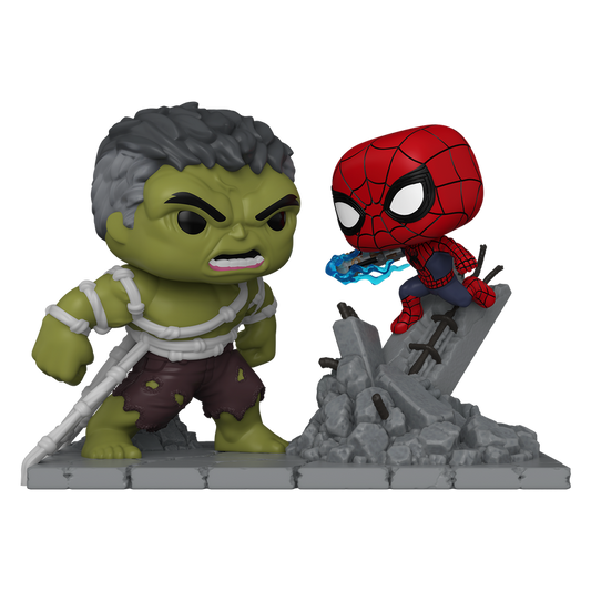 Funko Pop! Marvel: Spider-Man (Brand New Day) - Moment Spider-Man Vs. Hulk / Jean Grey / Rides Punisher with Van *PREORDER*
