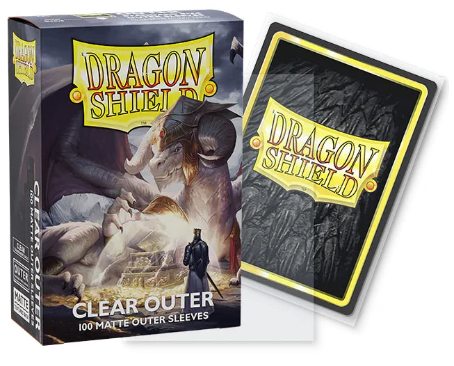 Dragon Shield - Outer Matte Clear Sleeves 100ct *PREORDER*