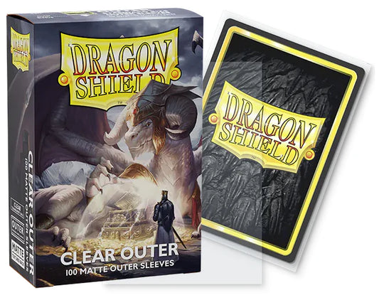 Dragon Shield - Outer Matte Clear Sleeves 100ct *PREORDER*
