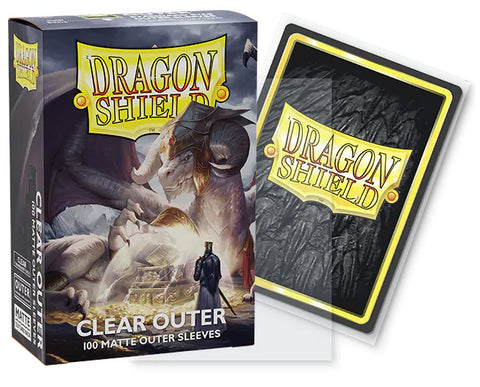 Dragon Shield - Outer Matte Clear Sleeves 100ct *PREORDER*