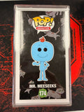 Funko Pop! Animation: Rick And Morty - Mr. Meeseeks #174 CHASE [SIGNED BY JUSTIN ROILAND]