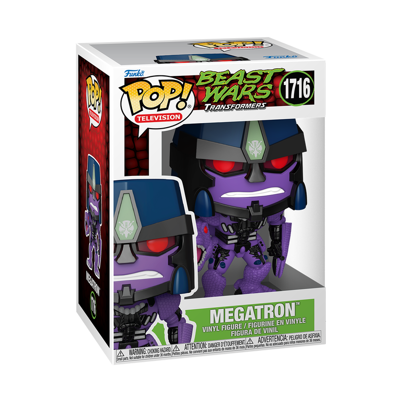 Funko Pop! Television: Transformers Beast Wars - Optimus Prime / Rhinox / Megatron / Blackarachnia