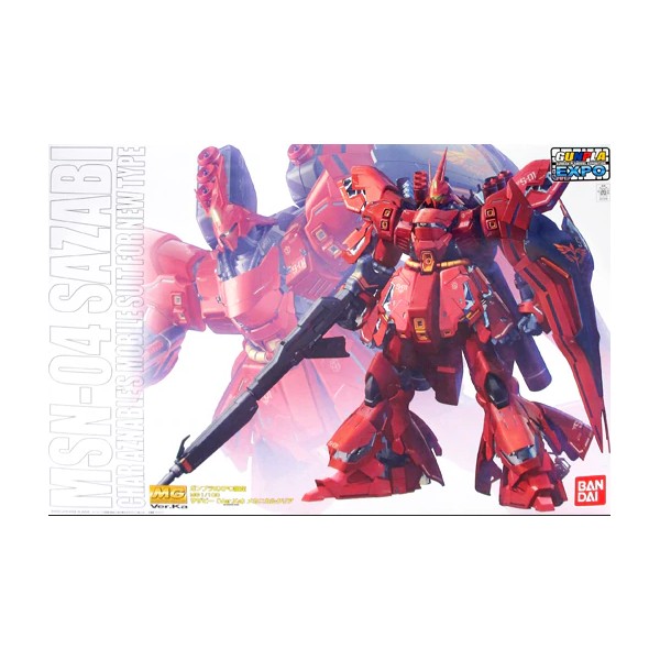 MG 1/100 Sazabi Ver. Ka Mechanical Clear Limited Bandai Model Kit