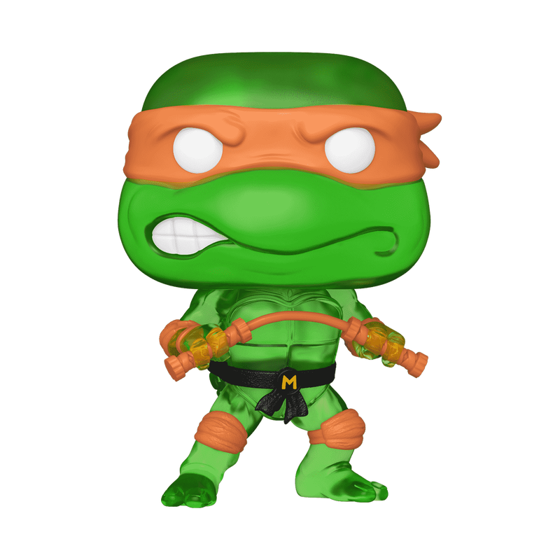 Funko Pop! Teenage Mutant Ninja Turtles: TMNT - Michelangelo (Translucent Green) #1701 [Funko Special Edition]