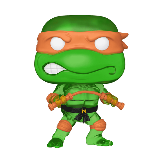 Funko Pop! Teenage Mutant Ninja Turtles: TMNT - Michelangelo (Translucent Green) #1701 [Funko Special Edition]